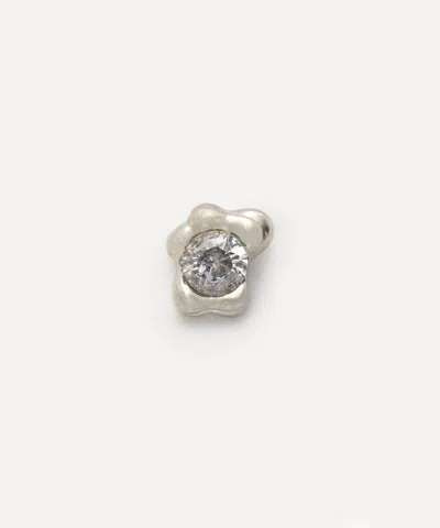 Maria Black Sterling Silver Sprout Stud Earring