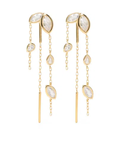 Maria Black Swift Earrings In Burgundy