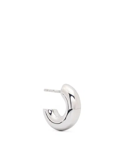 Maria Black Tempelhofer Single Chunky Hoop In Silver