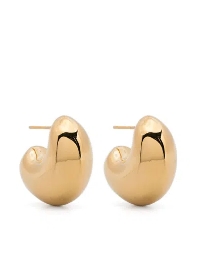 Maria Black Tryvann Dome Earrings In Gold