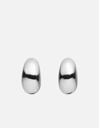 Maria Black Tryvann Pillow Earring In White