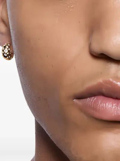 Maria Black Tryvann Popcorn Earrings In Gold