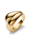 Maria Black Tryvann Trail Ring In Gold