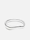 Maria Black Vayu Ring In White