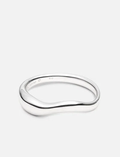 Maria Black Vayu Ring In White