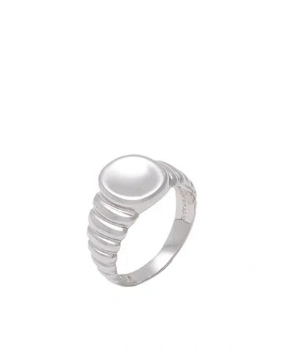 Maria Black Wave Ring In Orange
