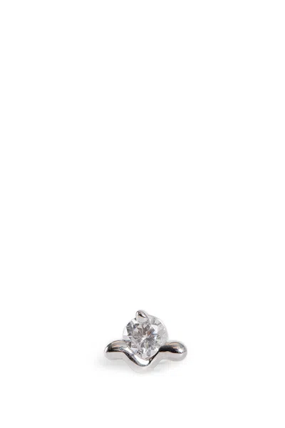 Maria Black Woman Silver Jewellery In Metallic