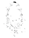 Maria Calderara Long Net Crystals Necklace