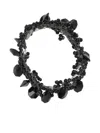 Maria Calderara Beaded Bijoux Bracelet In Black