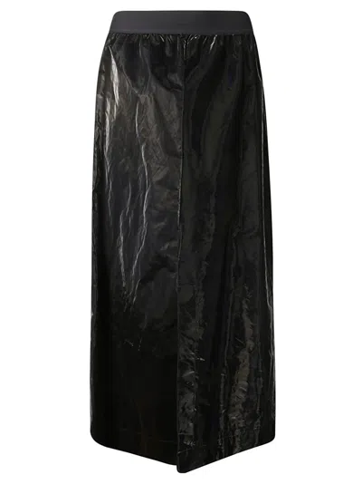MARIA CALDERARA MARIA CALDERARA BLACK SHINY SKIRT
