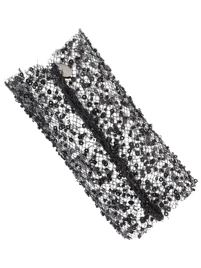 Maria Calderara Bracelet In Black