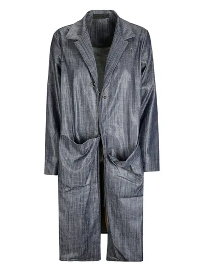 MARIA CALDERARA CHAMBRAY COAT