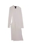 Maria Calderara Tulle Tie-front Overcoat