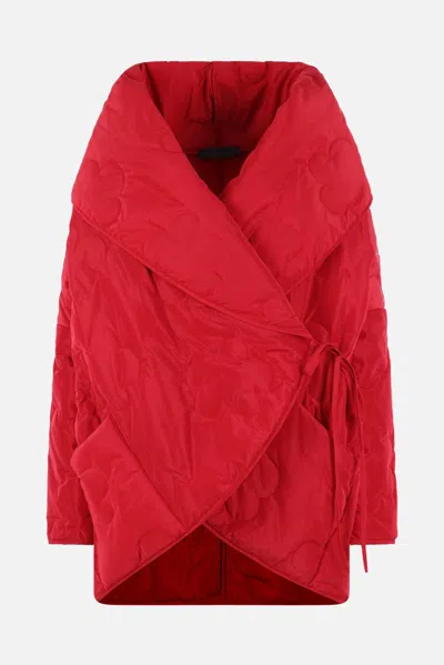 Maria Calderara Coats In Red