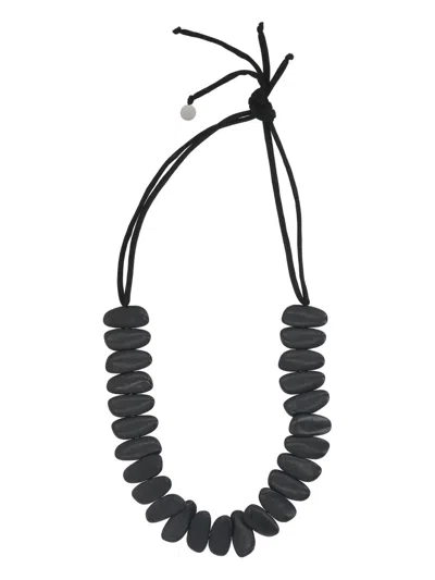 Maria Calderara Crêpe And Resin Necklace