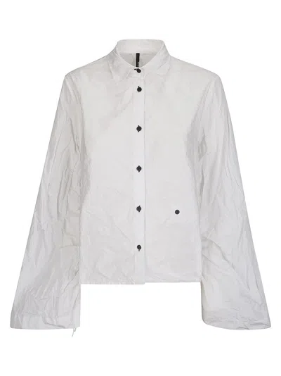 MARIA CALDERARA CRUMPLED EFFECT SHIRT