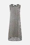 Maria Calderara Sequinned Net Dress