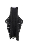 Maria Calderara Sleeveless Dress In Black