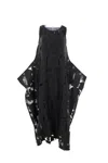 Maria Calderara Sleeveless Dress In Multicolor