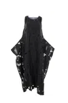 Maria Calderara Sleeveless Dress In Multicolor