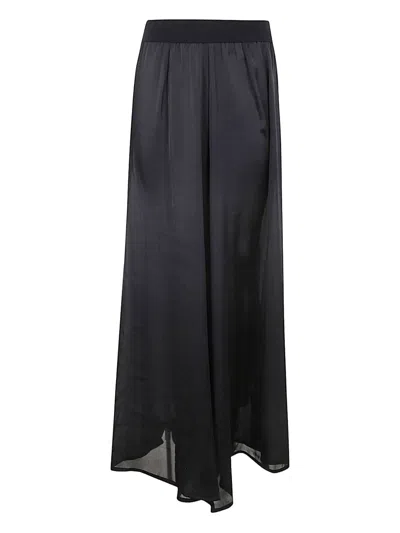 Maria Calderara Elasticated Trousers In Black