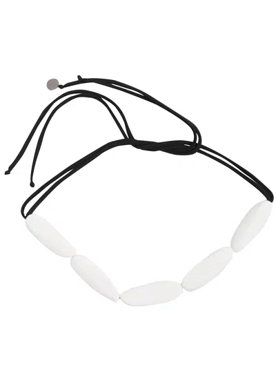 MARIA CALDERARA MARIA CALDERARA LINEAR STONES NECKLACE