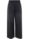 Maria Calderara Long Wide Pants In Blue