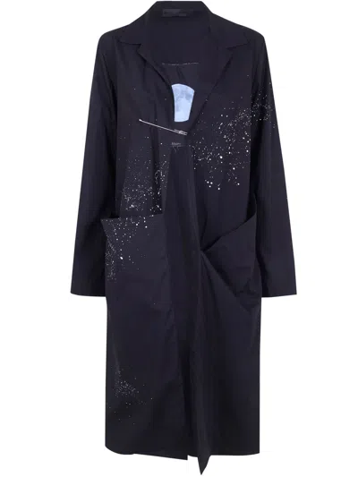 Maria Calderara Midi Raincoat In Blue