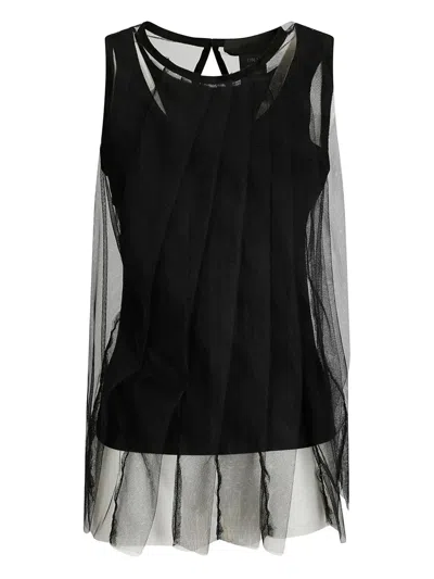 Maria Calderara Origami Top In Blue