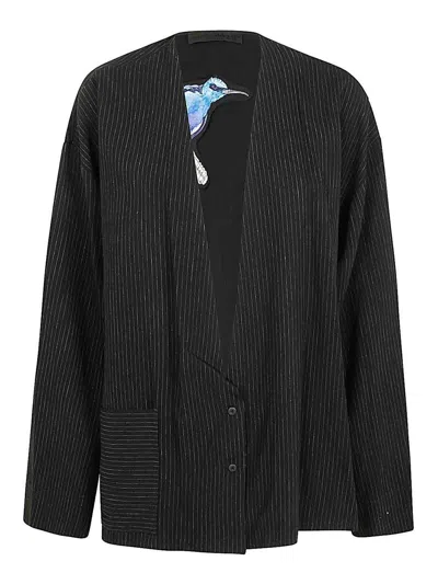 MARIA CALDERARA CHAQUETA CASUAL - NEGRO