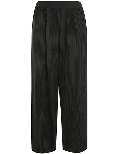 Maria Calderara Trousers In Black  