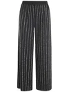 Maria Calderara Wide And Long Pants In Black