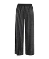 Maria Calderara Wide And Long Pants In Black