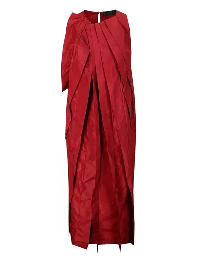 MARIA CALDERARA PLEATED DRESS