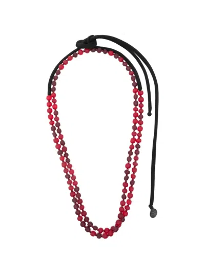 Maria Calderara Red Necklace
