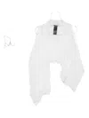 Maria Calderara Ruffled Waistcoats In White