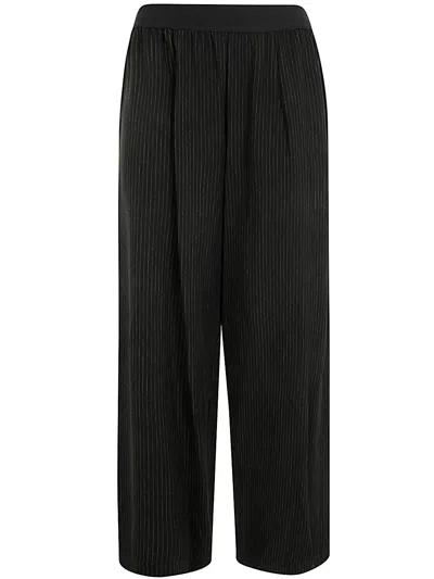 MARIA CALDERARA OVER TROUSERS,S364H 9 BLACK