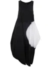 Maria Calderara Sessantre Volte No Puppet Long Dress In Black
