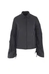 Maria Calderara Textured Button-fastening Shirt In Black