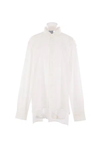 Maria Calderara Shirts In White