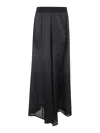 Maria Calderara Elasticated Trousers In Black