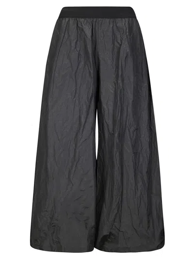 MARIA CALDERARA MARIA CALDERARA SOFT TAFFETA TROUSERS WITH ELASTIC WAIST