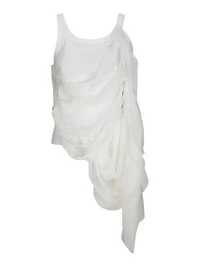 MARIA CALDERARA TOP - BLANCO
