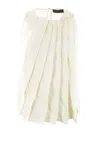 Maria Calderara Sleeveless Pleated Blouse