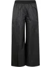 Maria Calderara Polyester Trousers In Black
