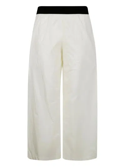 Maria Calderara Trousers In White