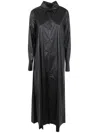 Maria Calderara Wrap Choc Parachute Shirt