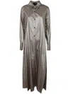 Maria Calderara Wrap Choc Parachute Shirt