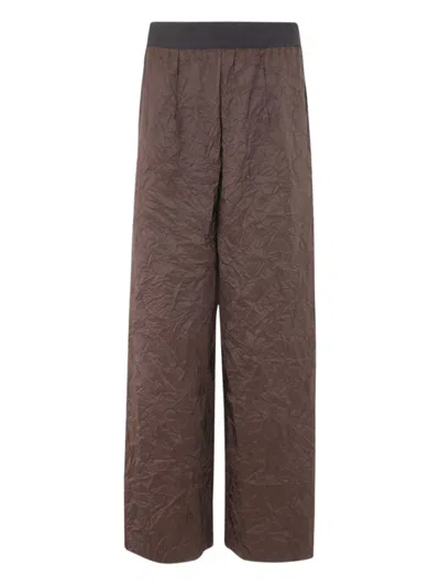 MARIA CALDERARA WRINKLED TROUSERS