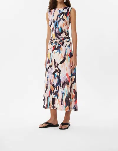 Maria Cher Alsina Atenea Sleeveless Top In Sand Vibes In Multi